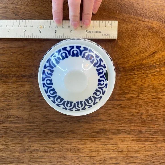 Vintage Sargadelos Porcelain Sugar Bowl w/ lid